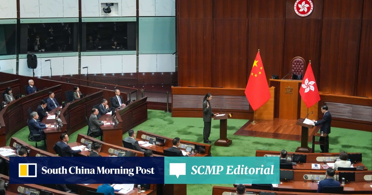 Editorial | Expectations for Hong Kong's newly sworn-in legislators are clear