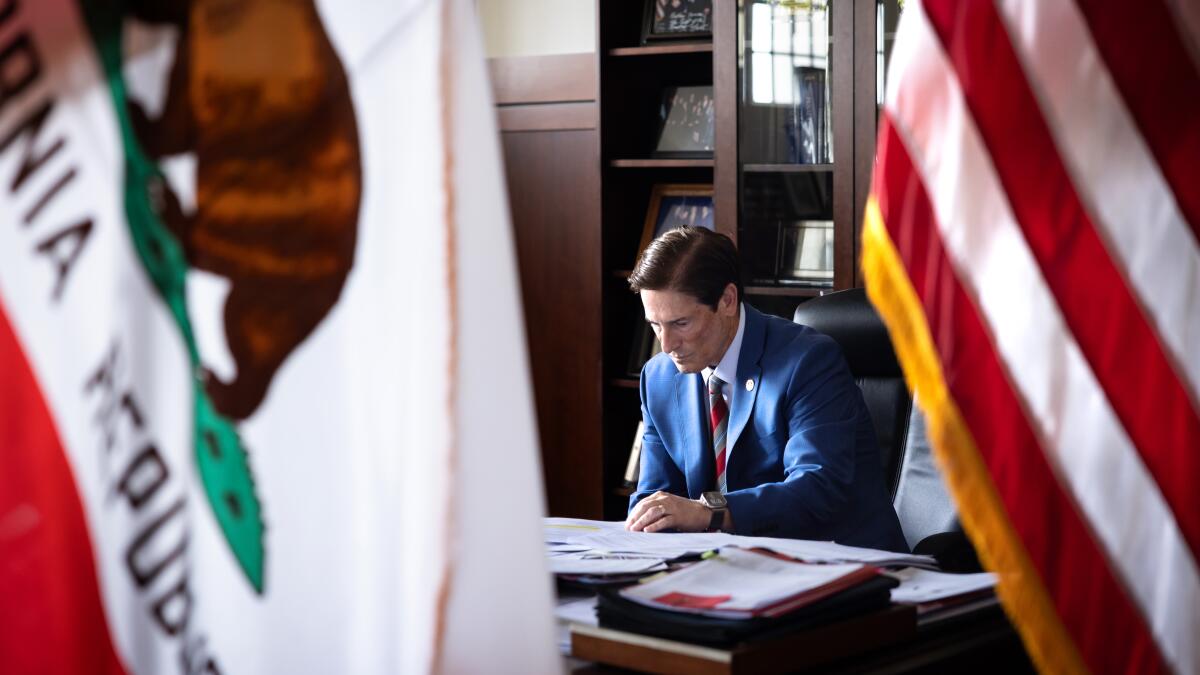 ICE 'wrongfully detained' L.A. County D.A.'s office employee, Hochman says