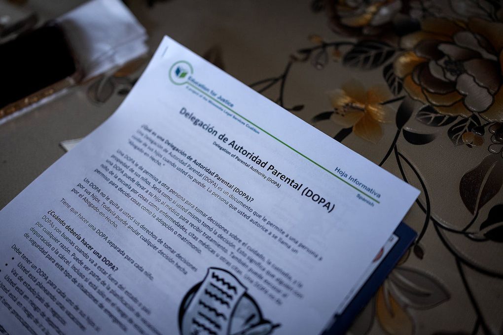 Fearing ICE, parents make plans for their children's care