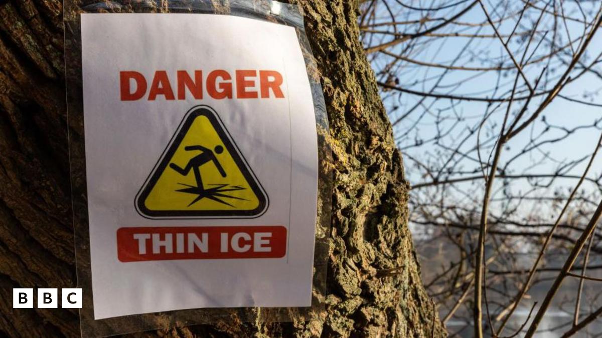 Ice safety: What to consider when playing near frozen water