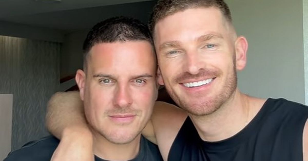 In The Style founder Adam Frisby welcomes surrogate baby with husband-to-be Jamie - The Mirror