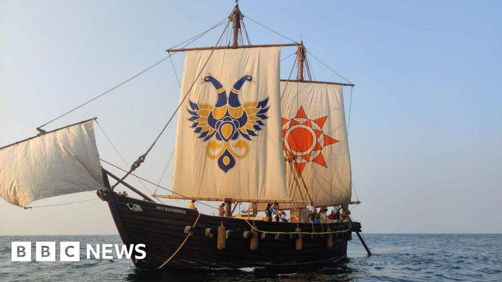 INSV Kaundinya: Hand-stitched Indian ship arrives in Oman