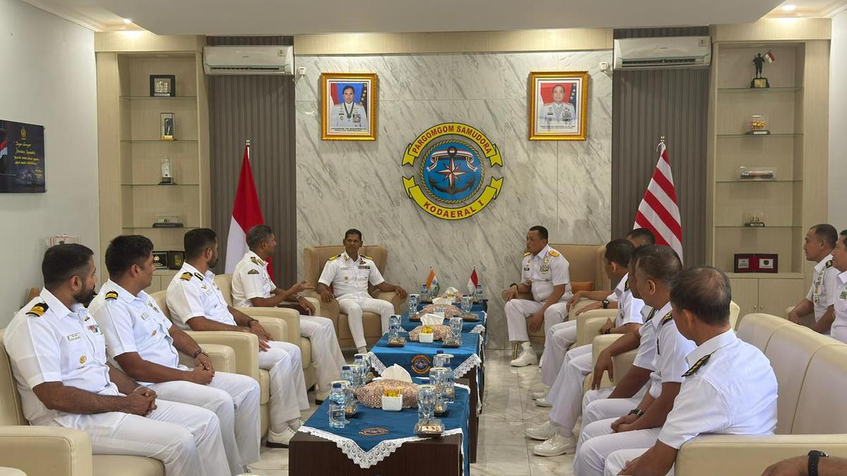Indian Navy's first training squadron departs Belawan, reinforces maritime ties with Indonesia