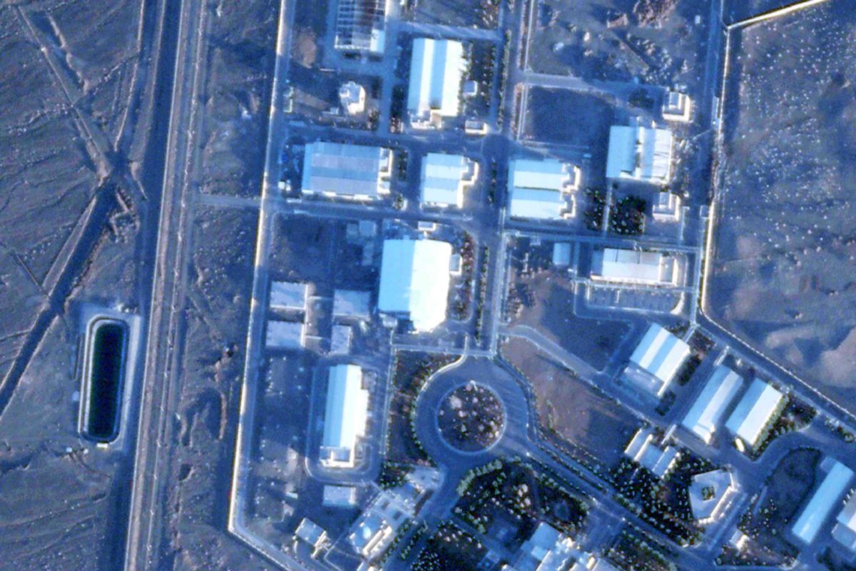 Islamic Republic builds roofs over damaged nuclear sites to block...