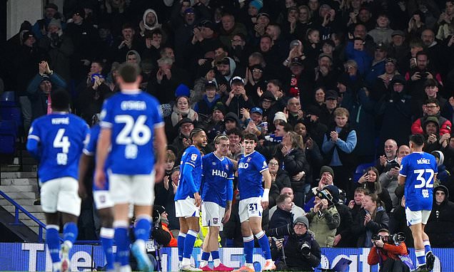 Jack Clarke brace against Bristol City helps Ipswich go second in...