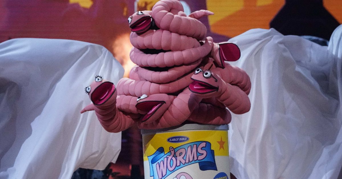The Masked Singer's Can of Worms' identity 'solved' as fans spot JLS clue - The Mirror