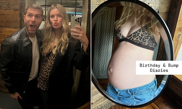 Joel Dommett's pregnant wife Hannah Cooper celebrates her birthday