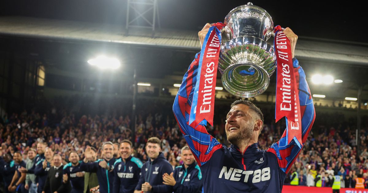 Joel Ward relives Crystal Palace's 'whirlwind' FA Cup success as defender becomes TV star - The Mirror