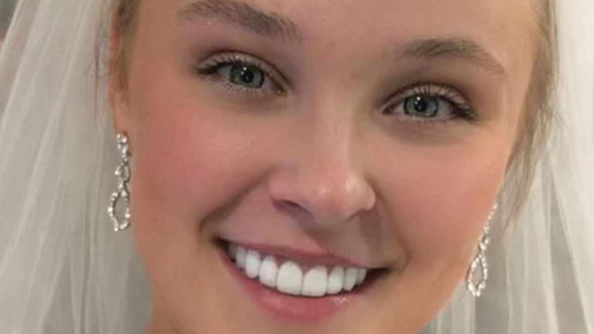 JoJo Siwa, 22, wears a wedding dress and bridal veil in new selfie