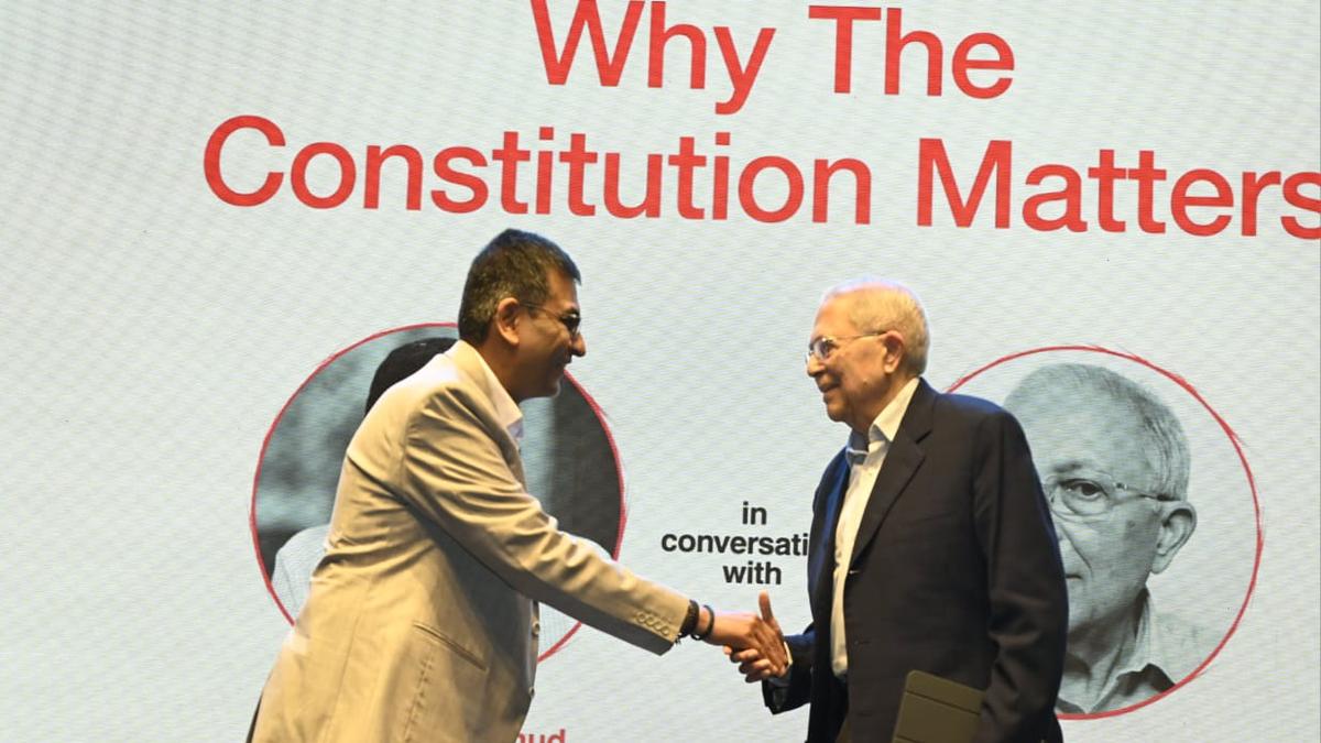 No area of the Constitution should be immune from judicial review, says former CJI D.Y. Chandrachud