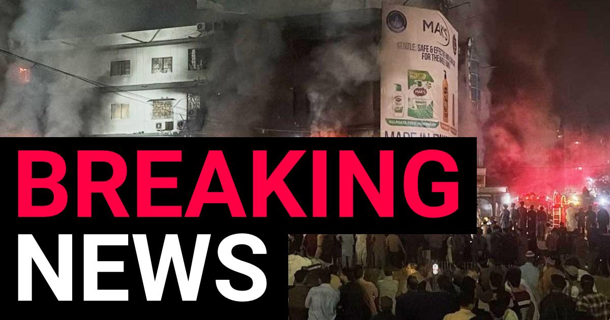 At least six dead and 20 injured after fire rips through shopping centre