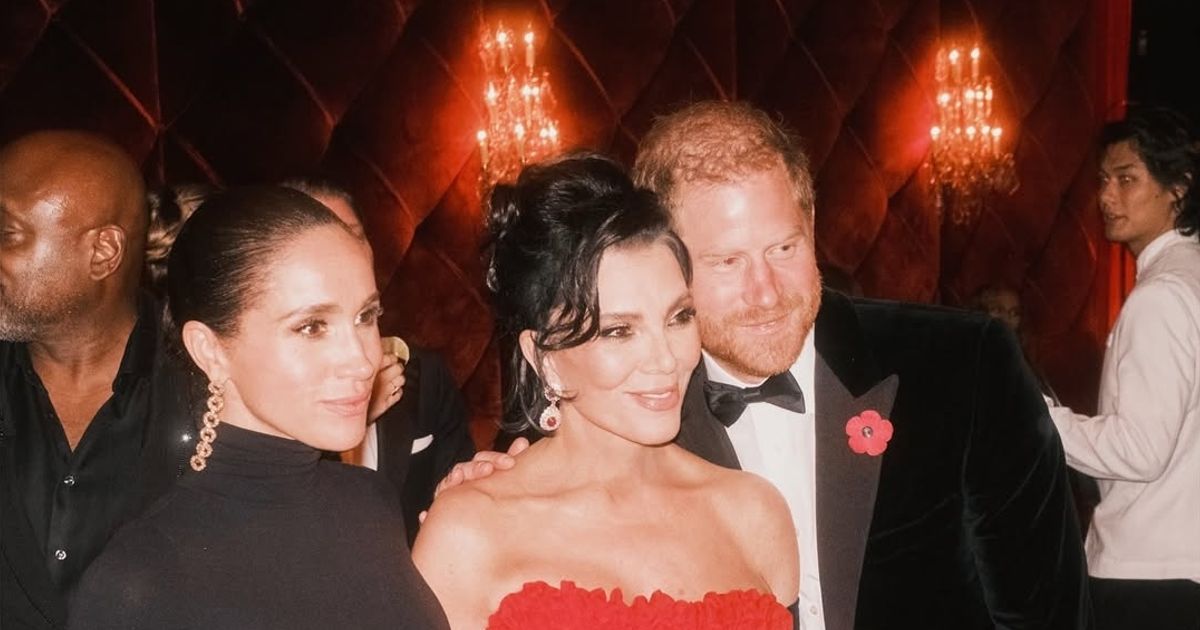 Kim Kardashian reveals real reason Harry and Meghan snaps at Kris' birthday were deleted - The Mirror