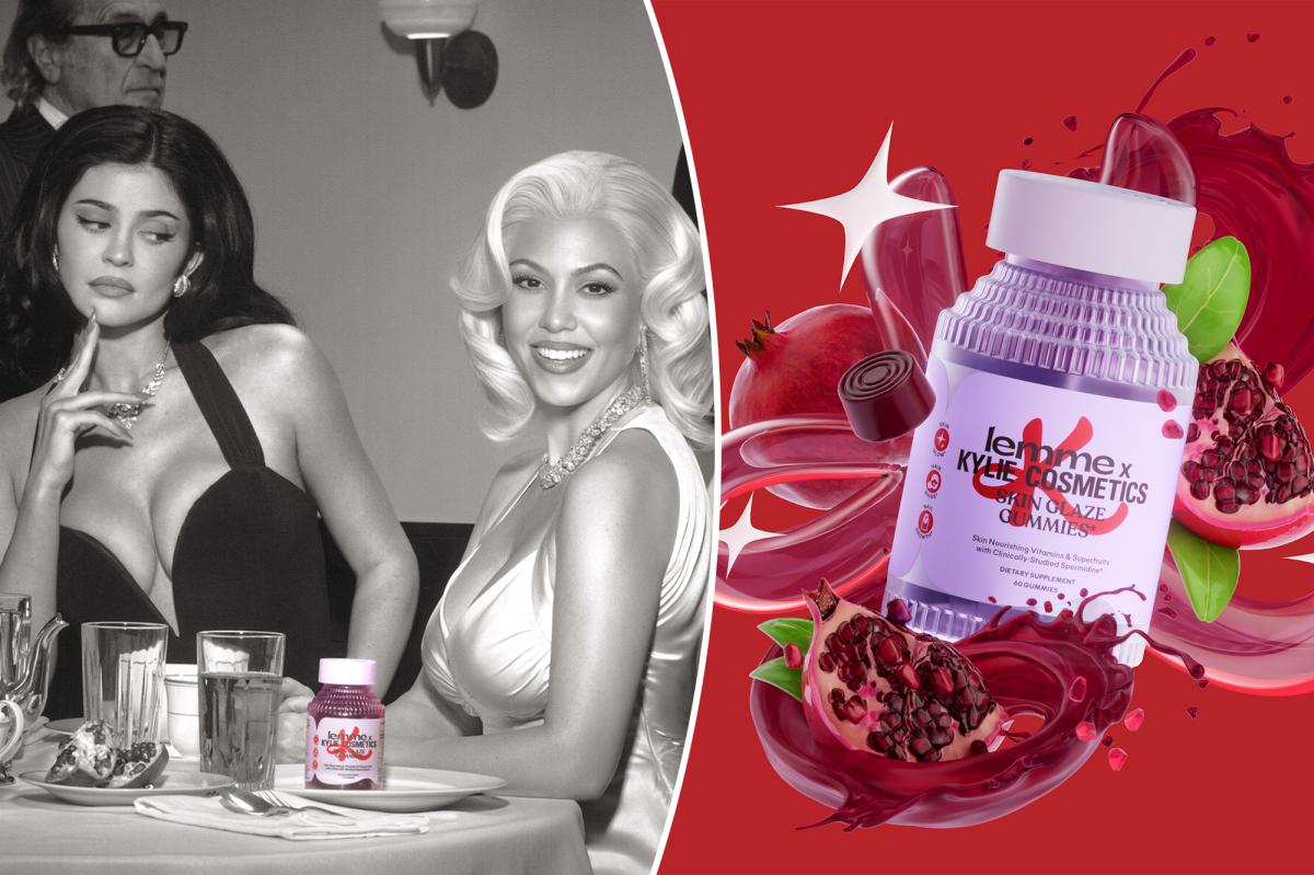 Kourtney Kardashian and Kylie Jenner team up for new beauty and...