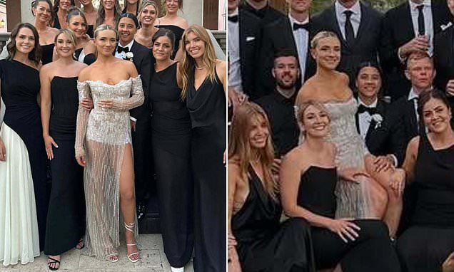 The wild cost of Kristie Mewis' 'lingerie-inspired' wedding dress