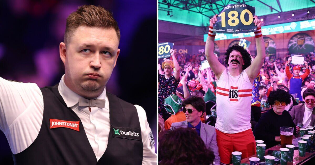 Kyren Wilson issues public Masters complaint and blames Ally Pally darts fans