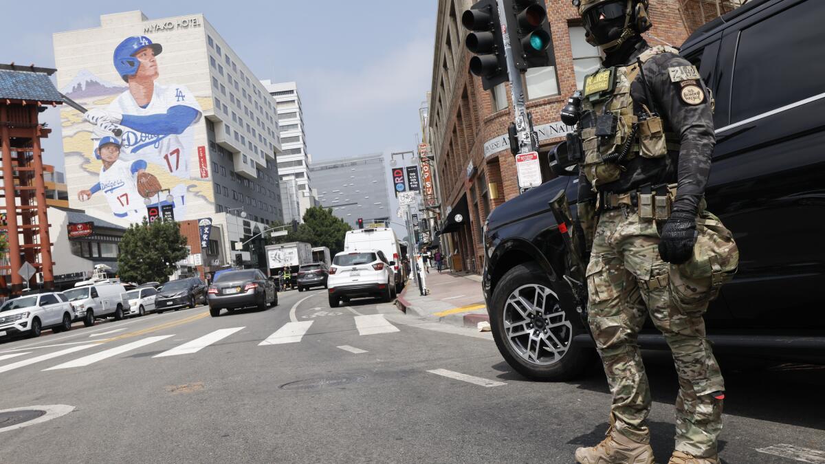 L.A. County moves to carve out 'ICE-free' zones following immigration raid violence