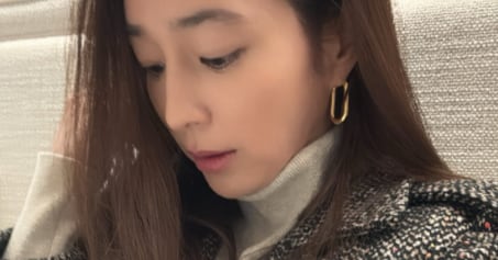 Lee Min-jung Dazzles in -19°C Cold Snap Photo
