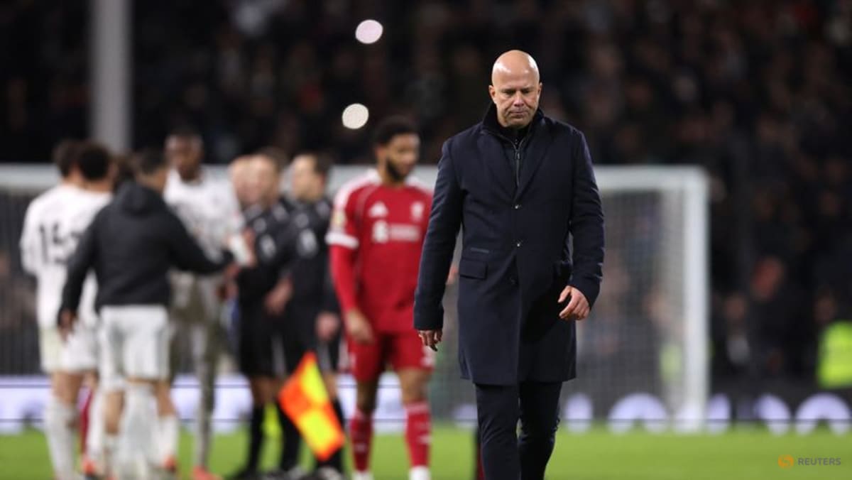 Liverpool's Slot says boring jibes are hard to hear
