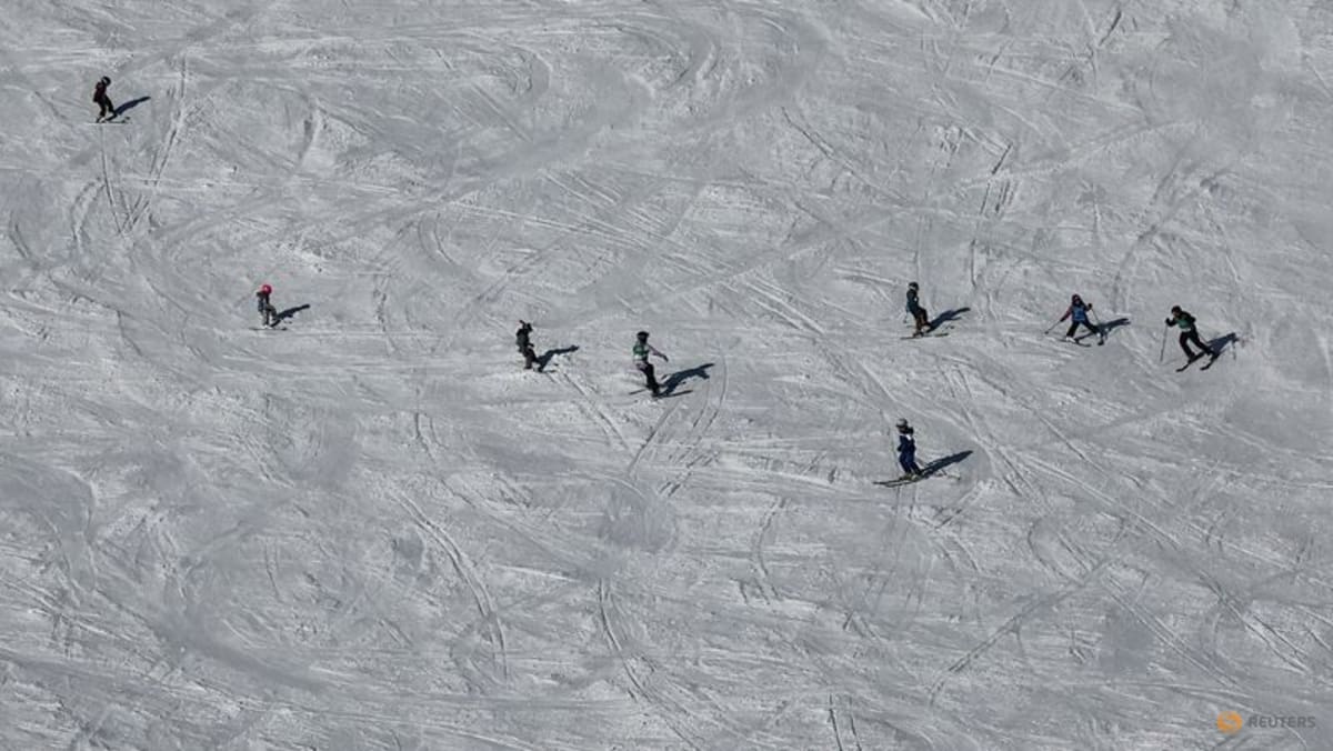 Snowmaking and stockpile help Italy's Livigno get ready for Games