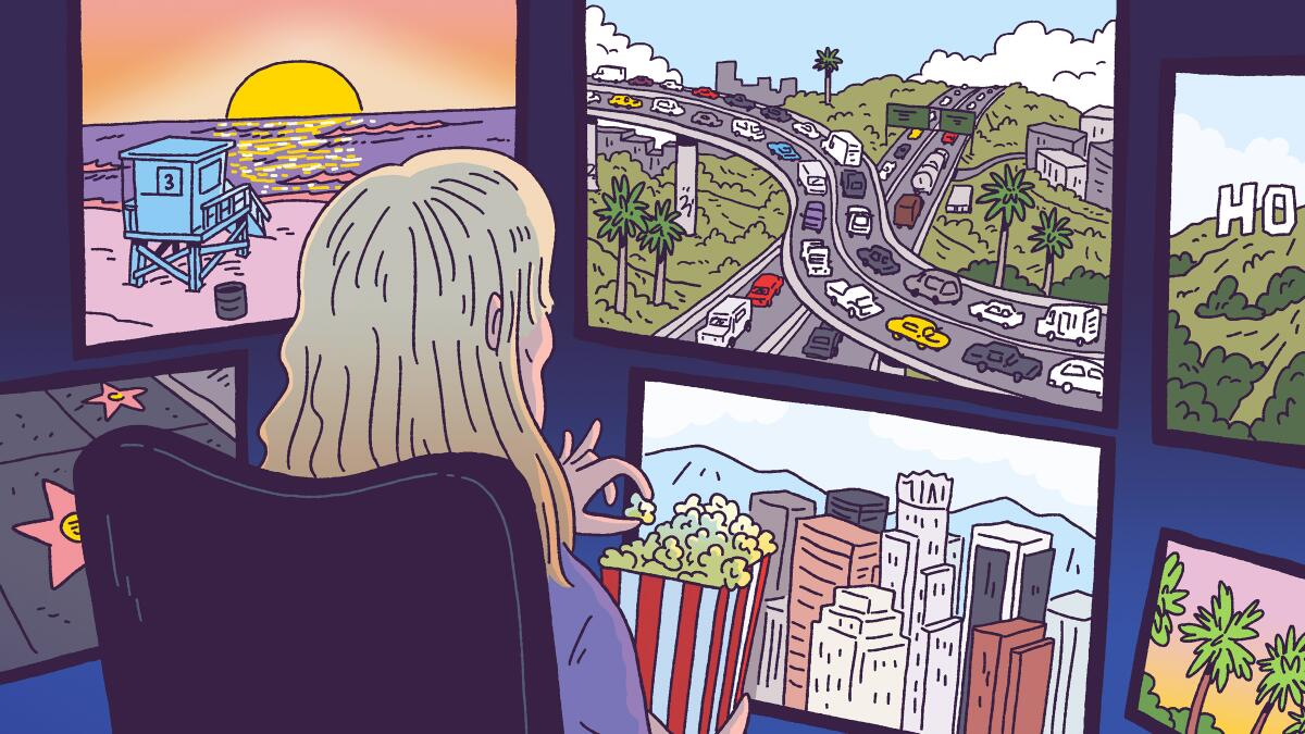 I didn't just move to Los Angeles. I stepped into a movie