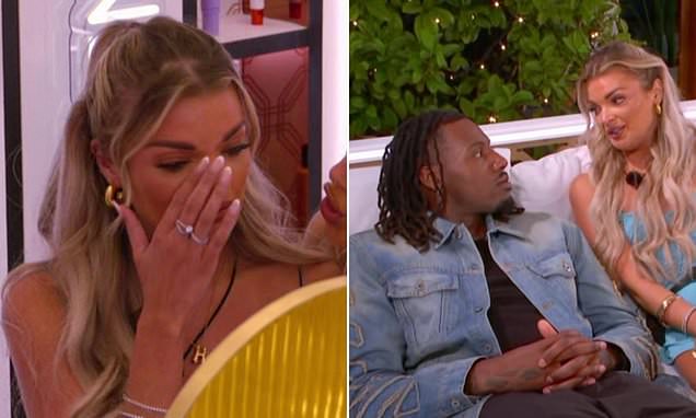 Love Island's Helena Ford breaks down over Shaq Muhammad dumping her