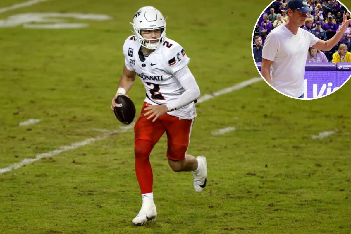 LSU's Lane Kiffin interested in Cincinnati QB as transfer portal...