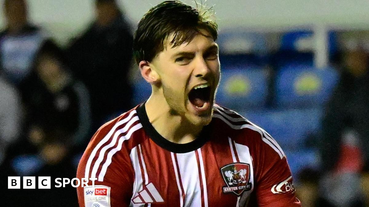 Luca Woodhouse: Exeter City defender 'buzzing' after scoring first senior goal