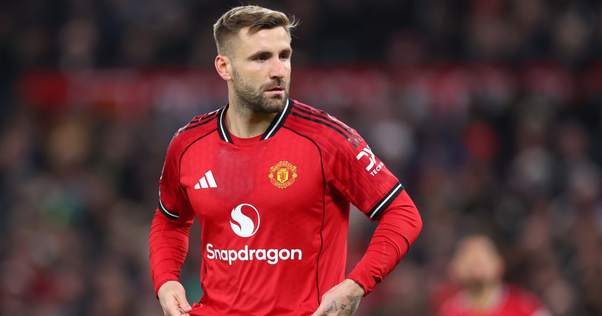 Luke Shaw update after missing Man Utd's FA Cup defeat