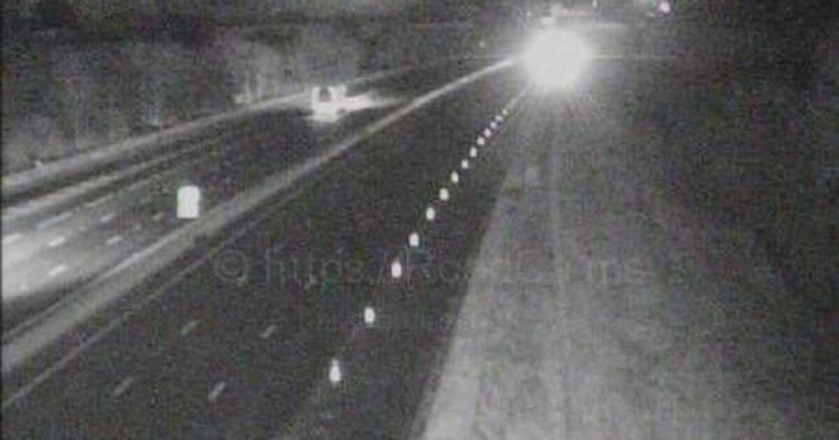 Busy motorway closed after serious crash as air ambulance called