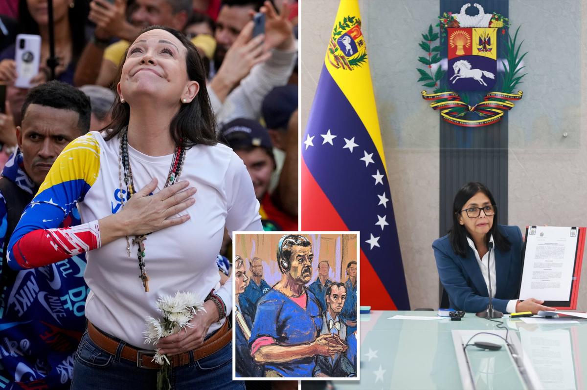 Maria Corina Machado would easily win in landslide if Maduro's...