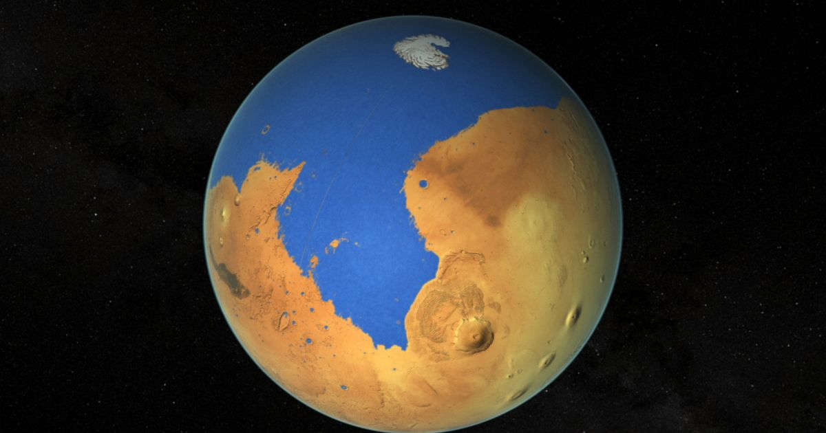 Mars was blue - Discovery of ocean on planet rewrites history of solar system, say boffins - Daily Star