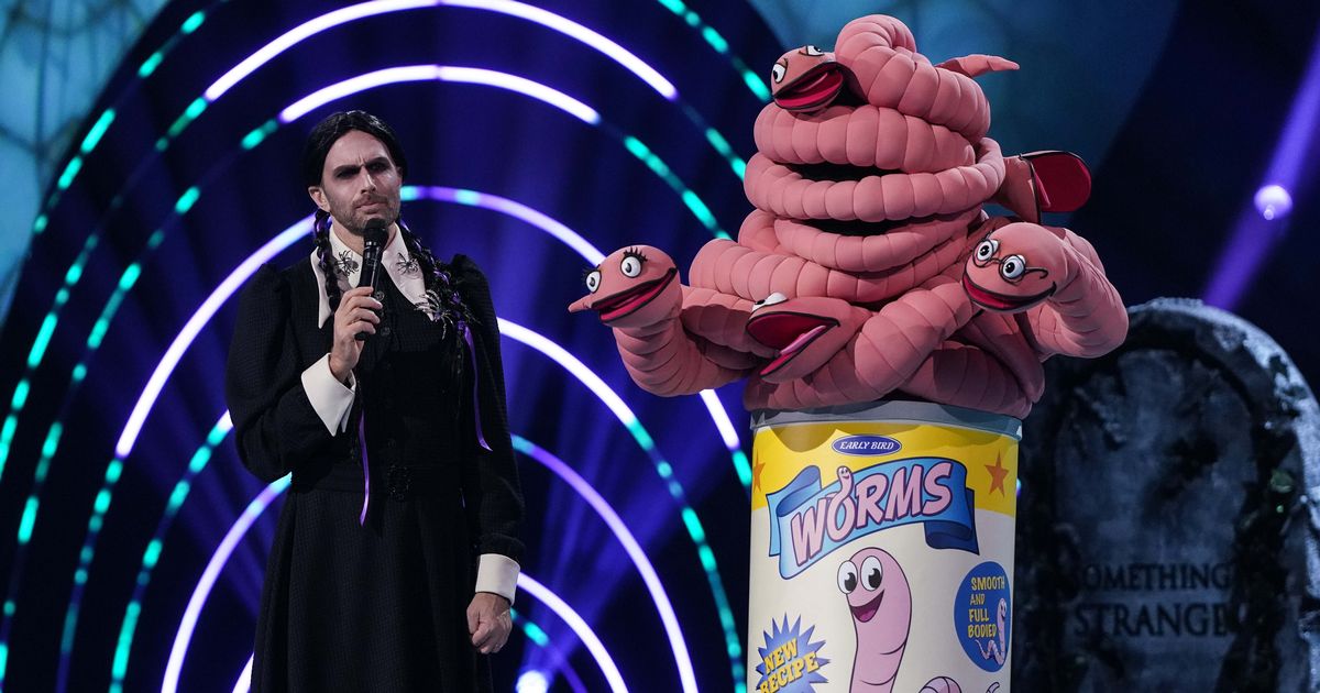 ITV The Masked Singer's Can of Worms 'exposed' and it's not Marvin Humes - The Mirror