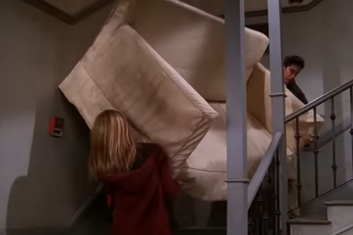 Mathematician finally solves moving sofa problem popularised by Friends 'pivot' scene