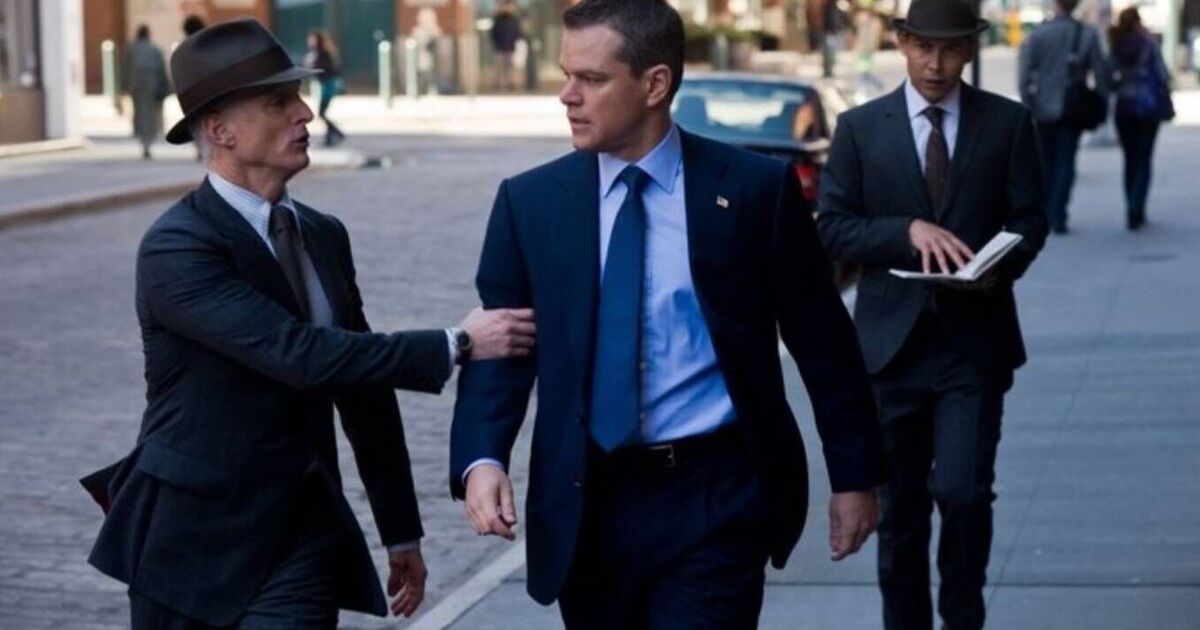 Matt Damon and Emily Blunt sci-fi thriller The Adjustment Bureau tonight