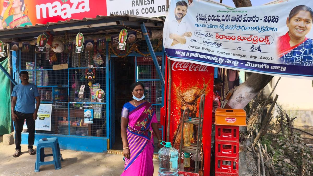 565 Indira Mahila Shakti stalls set up for Medaram Maha Jatara, SHG women to gain