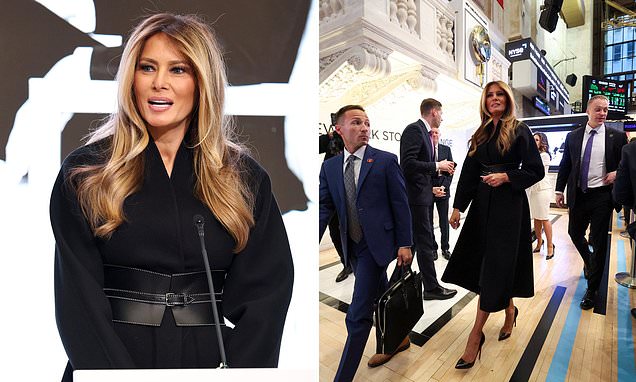 Detail in Melania's Dior dress that hints at her true ambitions