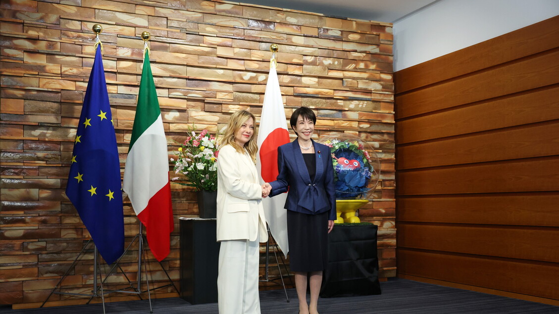 Giorgia Meloni con il primo ministro Sanae Takaichi - Primopiano - Ansa.it