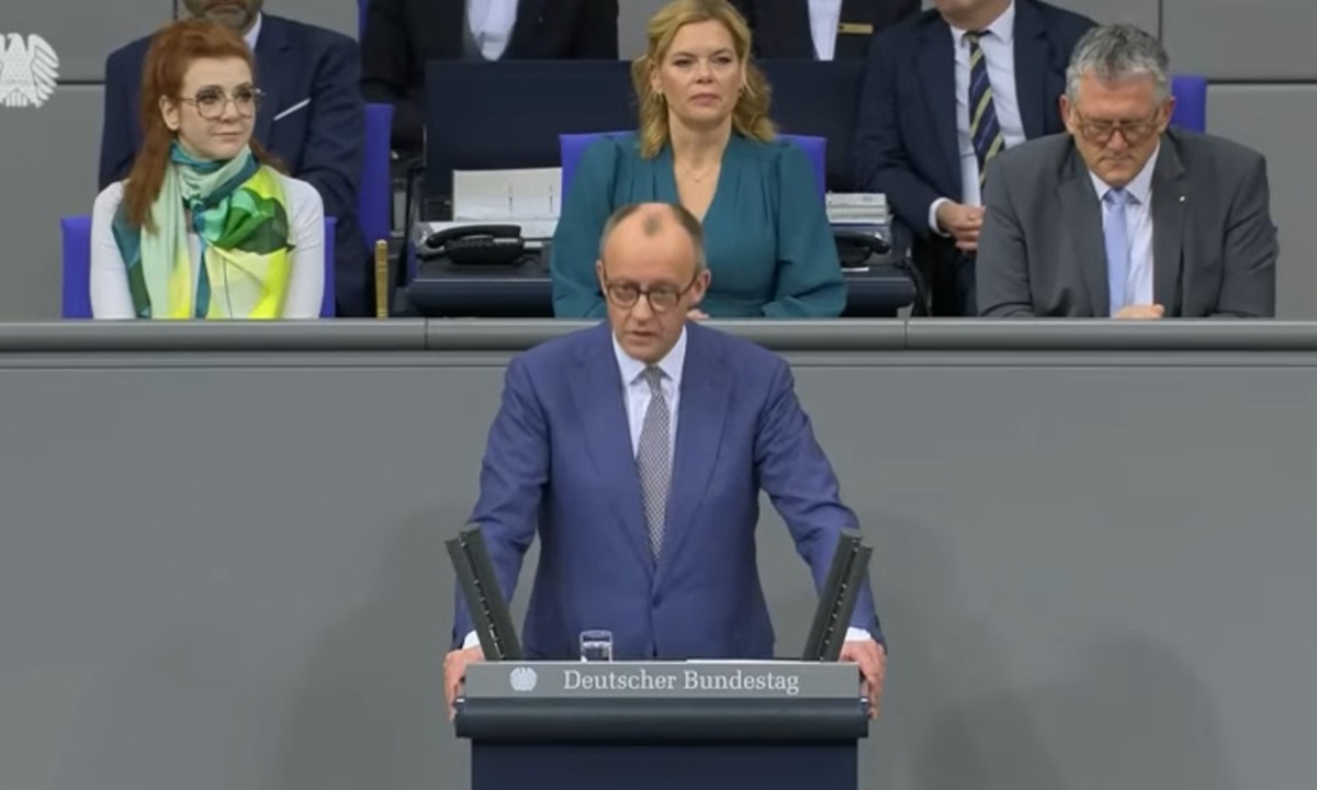 Merz's 'partners not subordinates' speech highlights EU's seek for equality, unity in geopolitical realities: Chinese expert