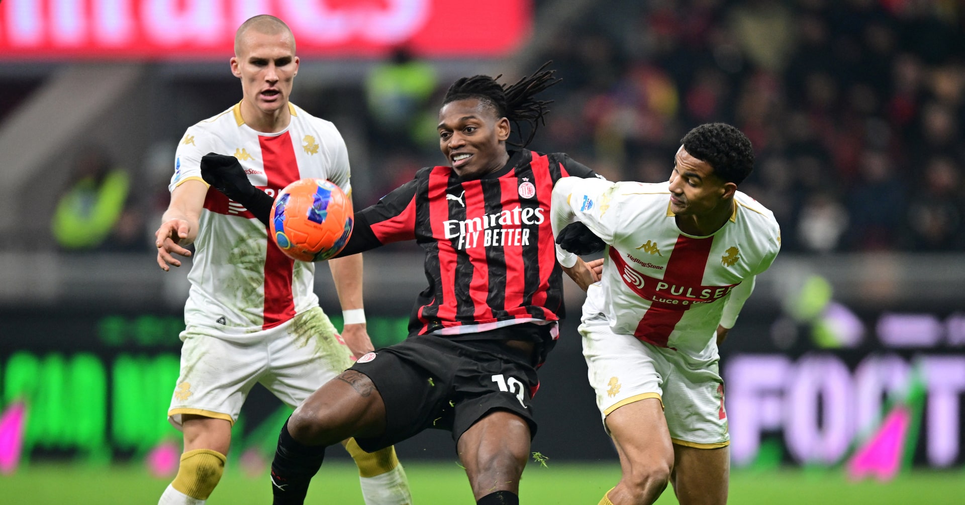 Milan salvage unbeaten run in dramatic draw with Genoa
