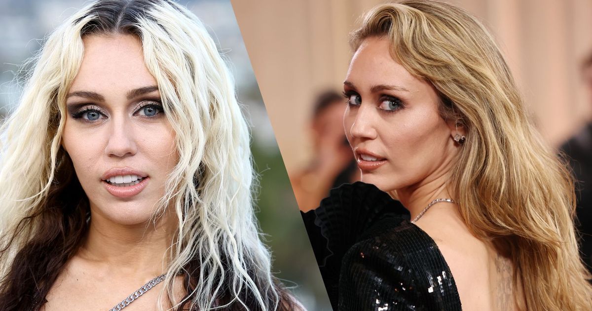 Miley Cyrus' Golden Globes hair comeback is a testament to Olaplex's powers - The Mirror