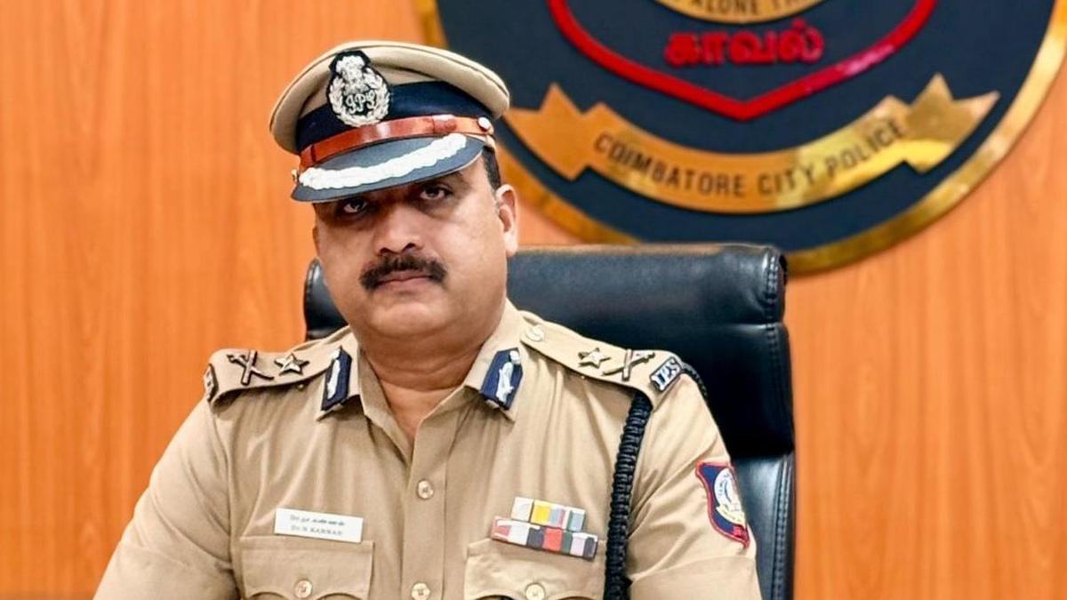N. Kannan assumes office as Coimbatore City Police Commissioner