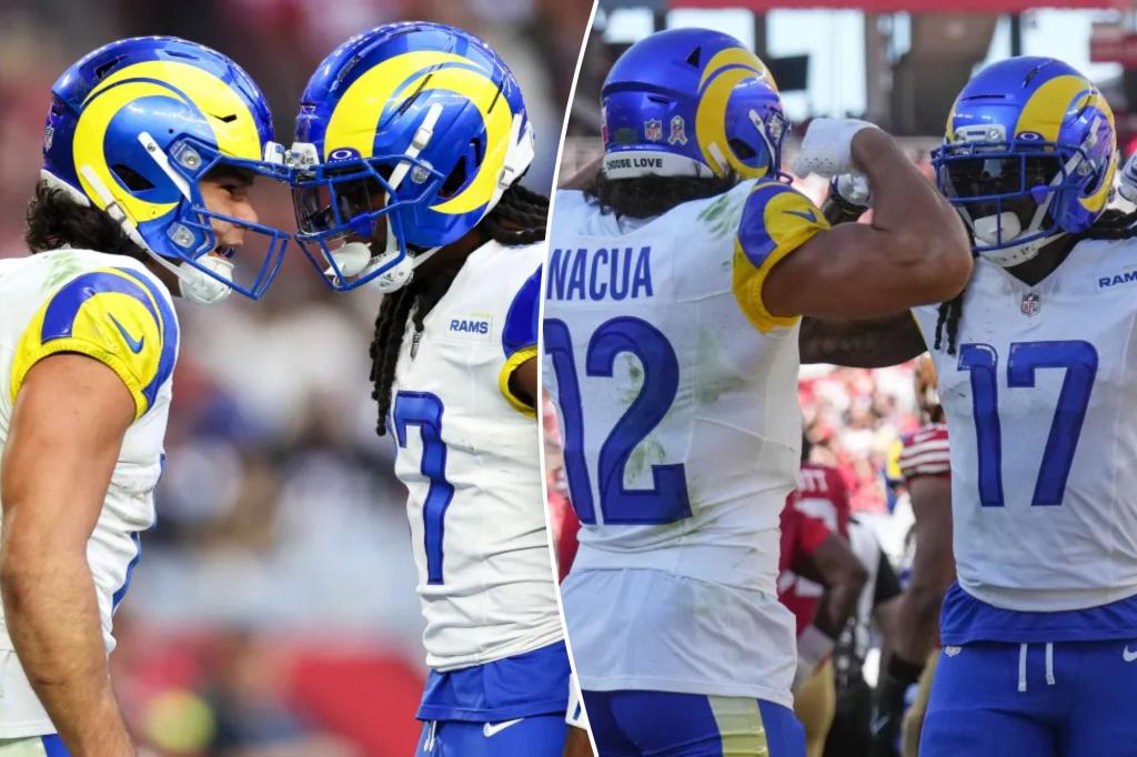 Nacua and Adams driving force behind NFL's top offense