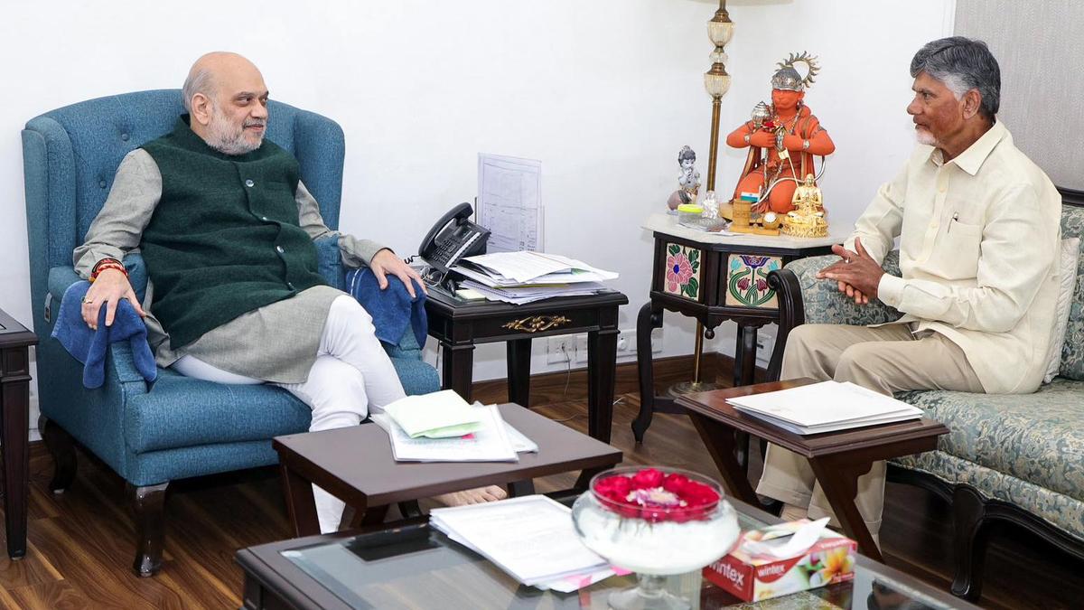 Chief Minister Naidu seeks statutory protection for Amaravati as Andhra Pradesh's capital
