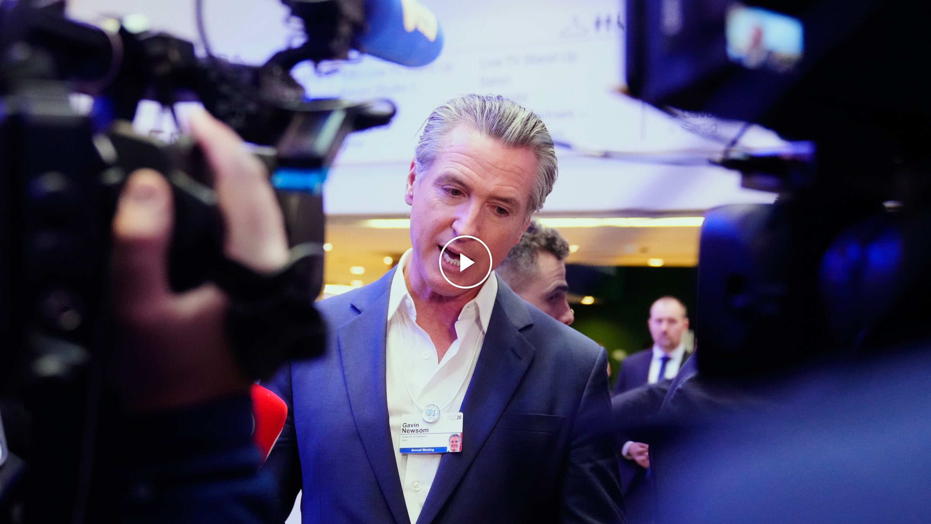 Video: Newsom Calls World Leaders 'Pathetic' for 'Rolling Over' to Trump