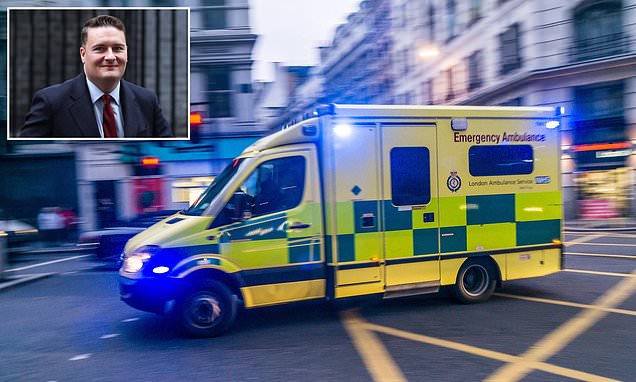 Wes Streeting hails improvement in NHS ambulance response times