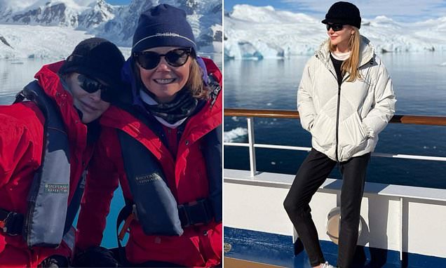 Nicole Kidman flees the US for a girls' trip with sister Antonia