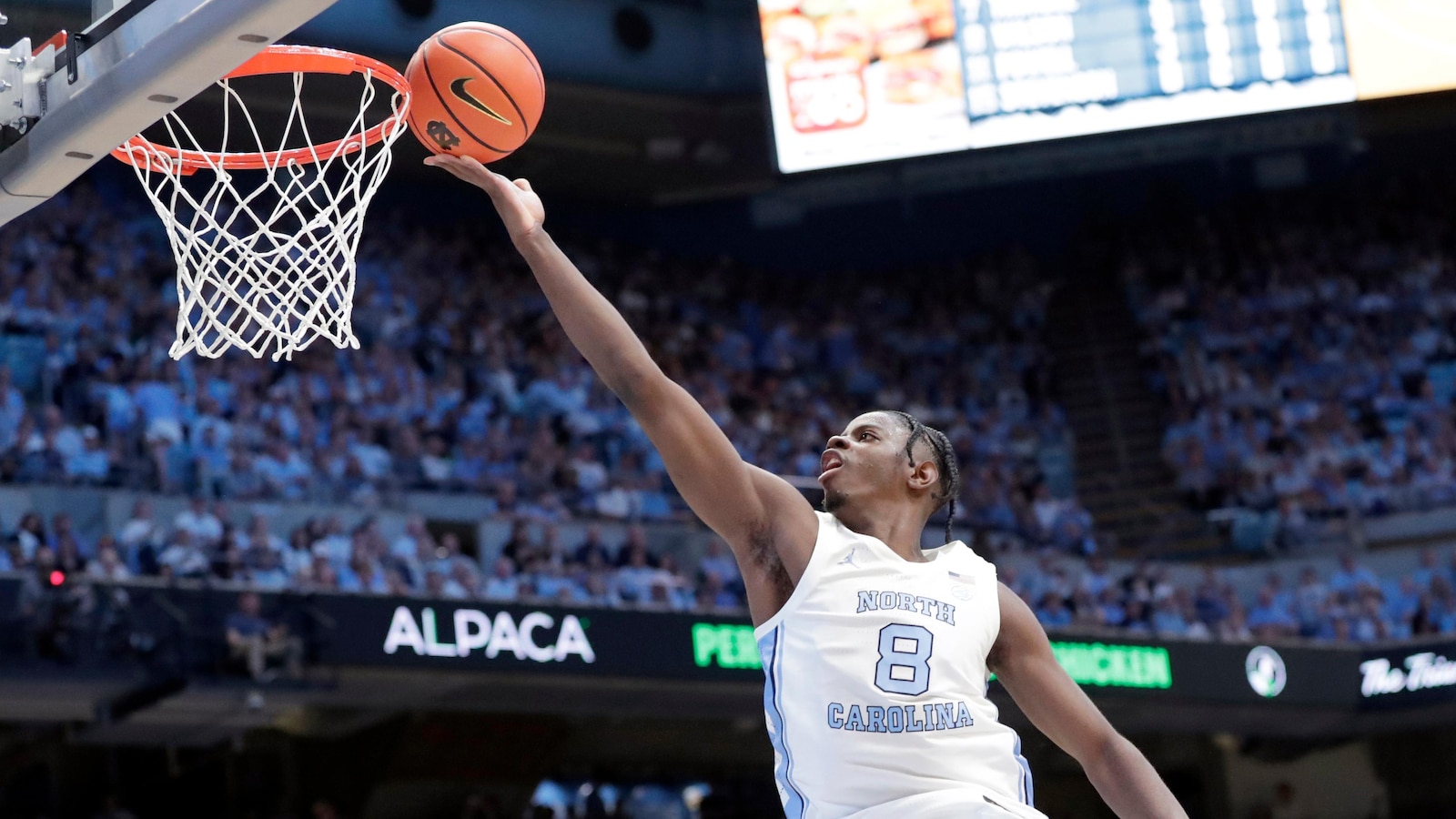 No. 17 North Carolina edges Wake Forest 87-84 for its 500th win at the Dean E. Smith Center