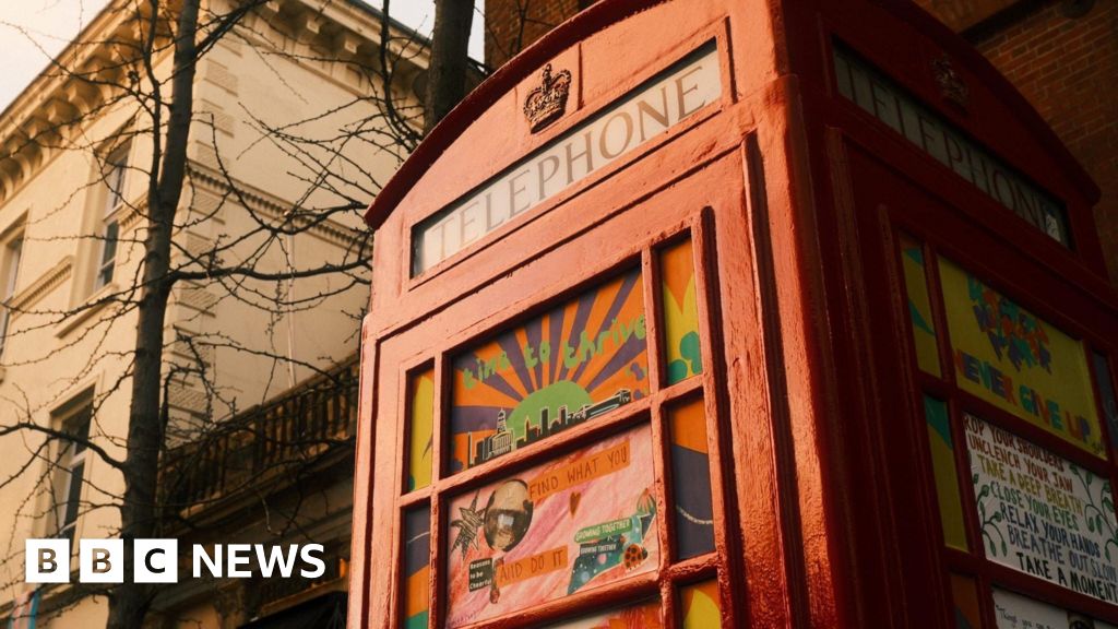 Nottingham phone box turned into 'hope box' for rough sleepers