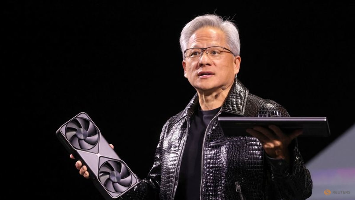 Nvidia CEO praises robots as 'AI immigrants'