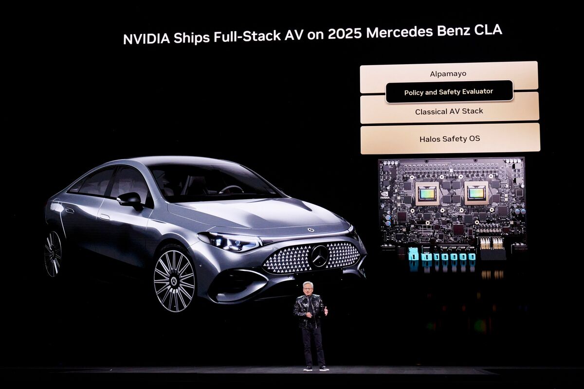 Nvidia, Mercedes-Benz Move Forward With Planned Robotaxis